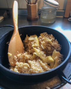 たけのこご飯 南部鉄器