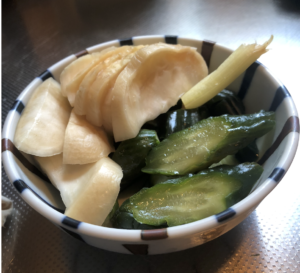 自家製ぬか漬け