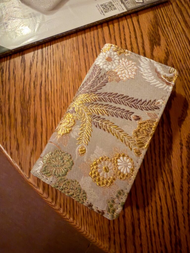 西陣織iPhoneケース