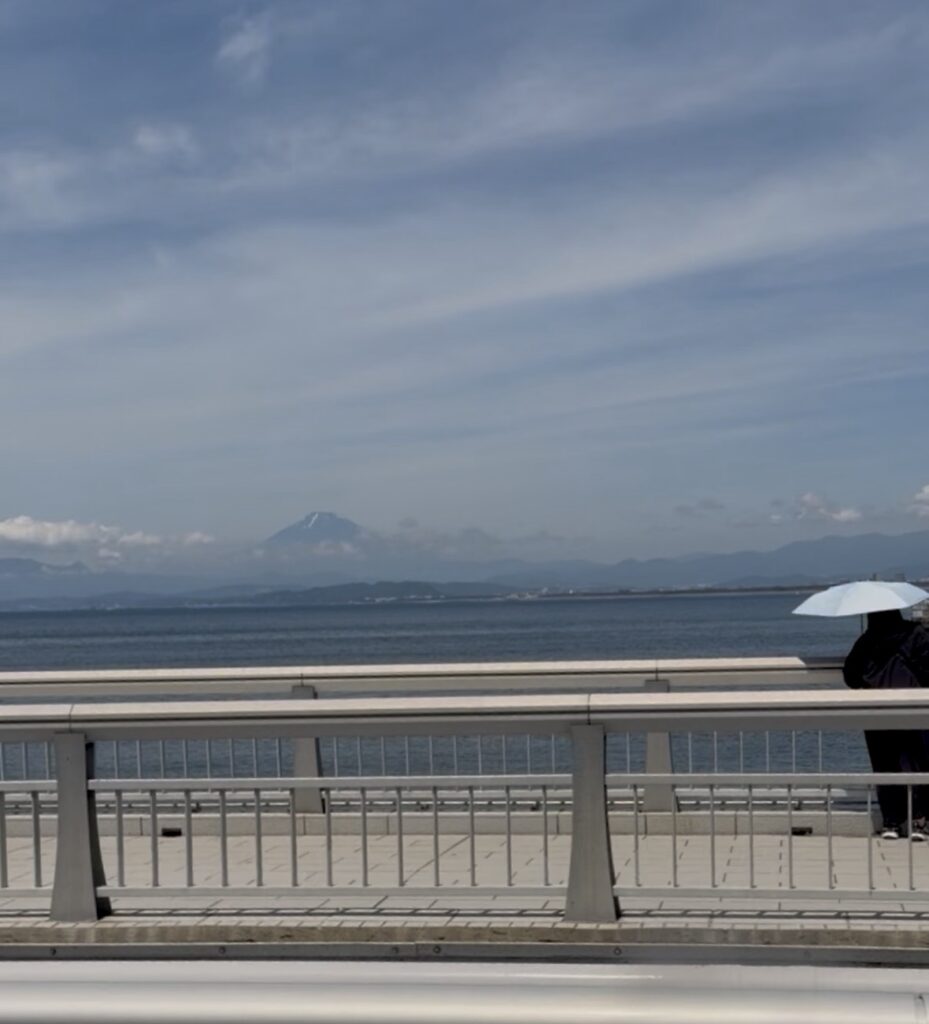 富士山　江ノ島