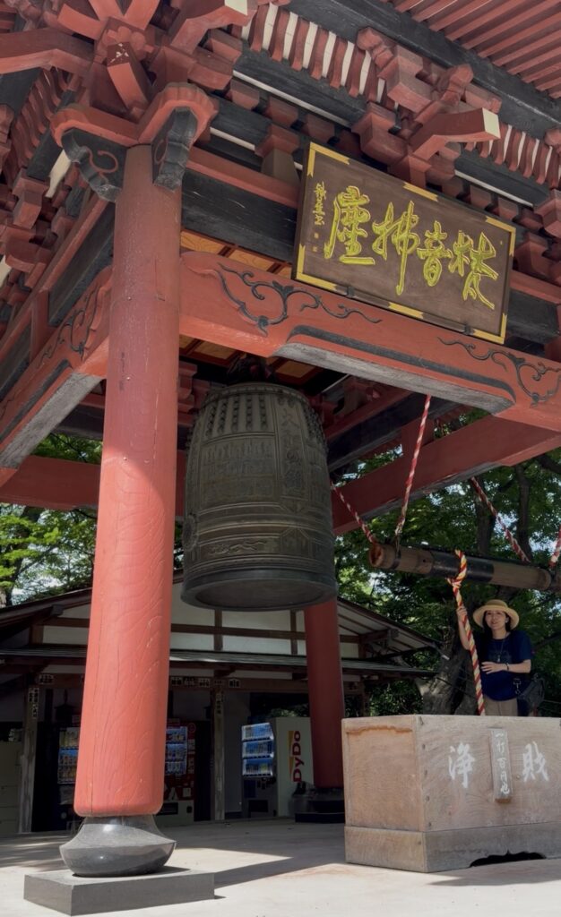 鐘　水沢大観音